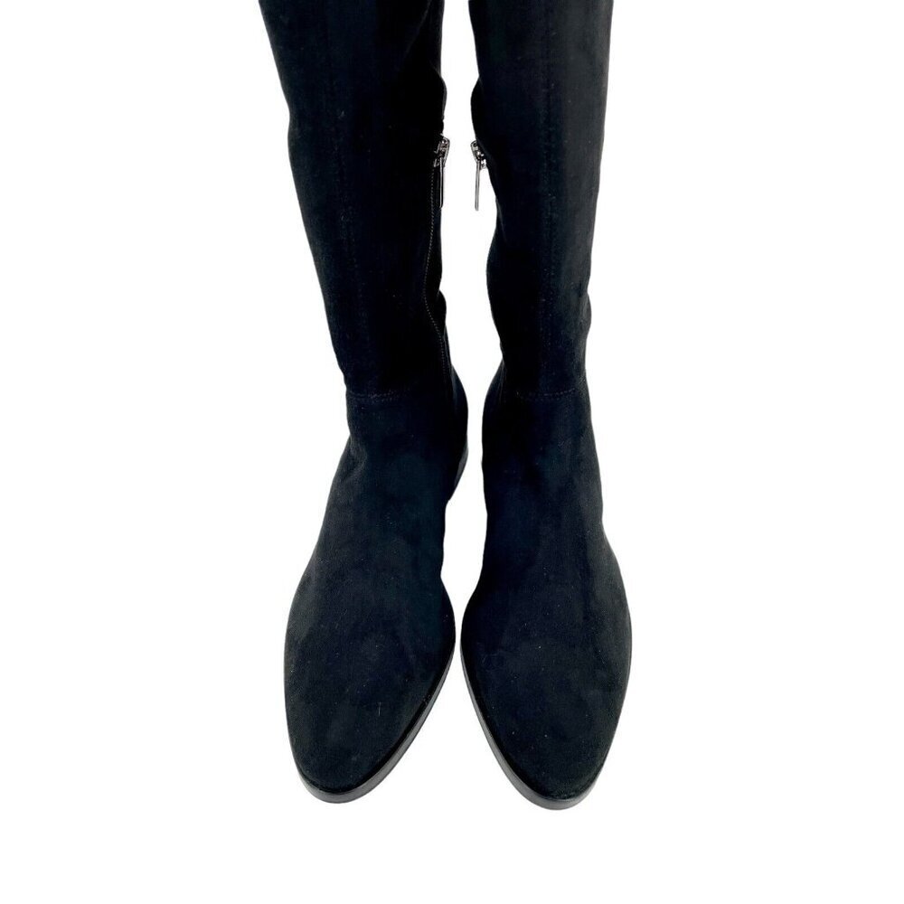 Vince Camuto Hailie Black Faux Suede Over the Knee Boots SZ 7.5 New - Picture 4 of 11